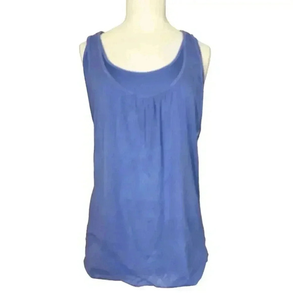 PrAna Women's Mika Double Layer Tank Top Lavender Size L - Picture 1 of 5